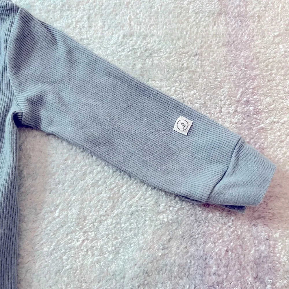 Little Planet By Carter’s Ribbed Footie - Size 9 Months